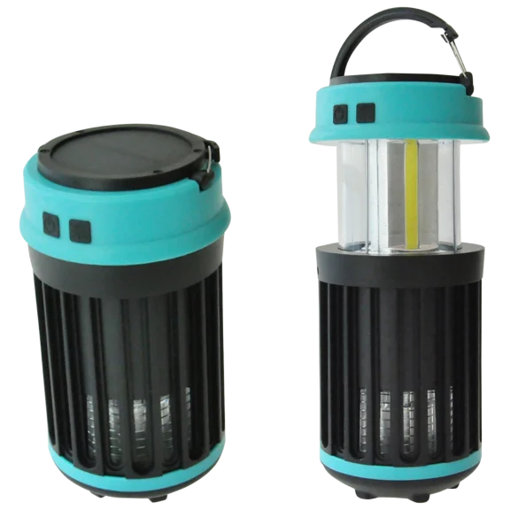 Hakol Outdoor Solar Powered LED Rechargeable Mosquito Zapper Lantern