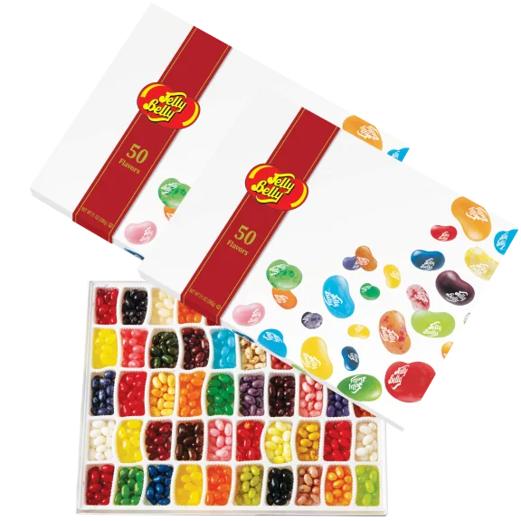2-Pack: Jelly Belly 50-Flavor Gift Box