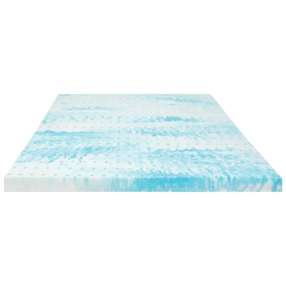SensorPEDIC 4-Inch Gel Swirl Gel-Infused Memory Foam Mattress Topper