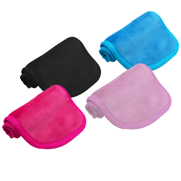 4 or 8 Pack: Reusable Facial Cleansing Towel and Makeup-Remover Cloth