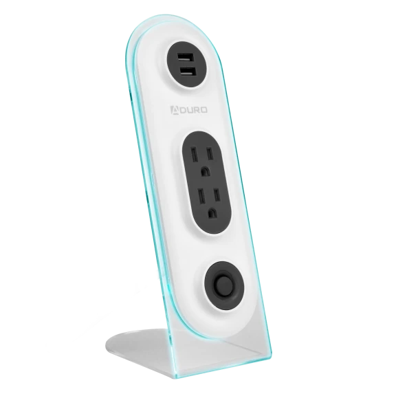 Aduro Surge Duo Dual USB & Dual Surge Charging Station