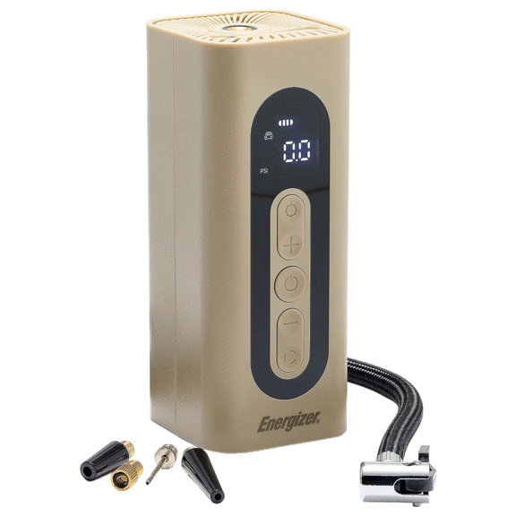 Energizer Portable Smart Air Compressor with Emergency Light