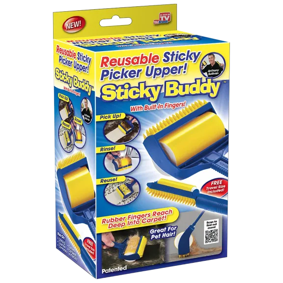 ASOTV Sticky Buddy Reusable Lint Roller