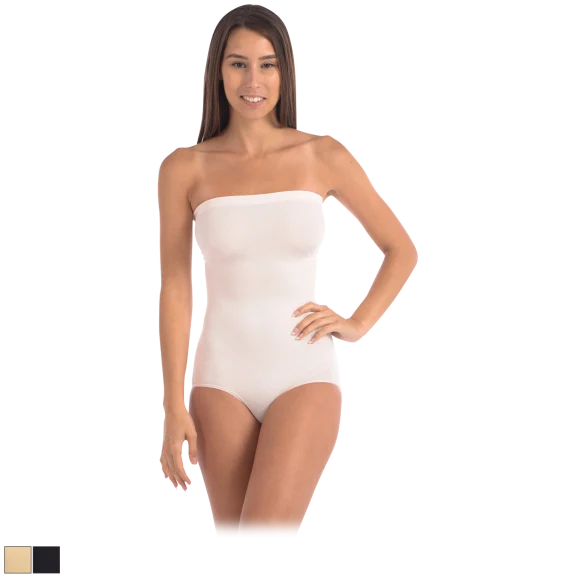 Body Beautiful Seamless Strapless Bodysuit