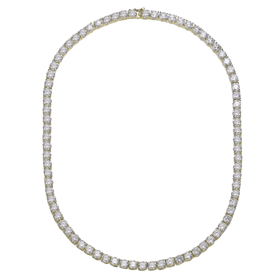 Elegant 17" Tennis Necklace