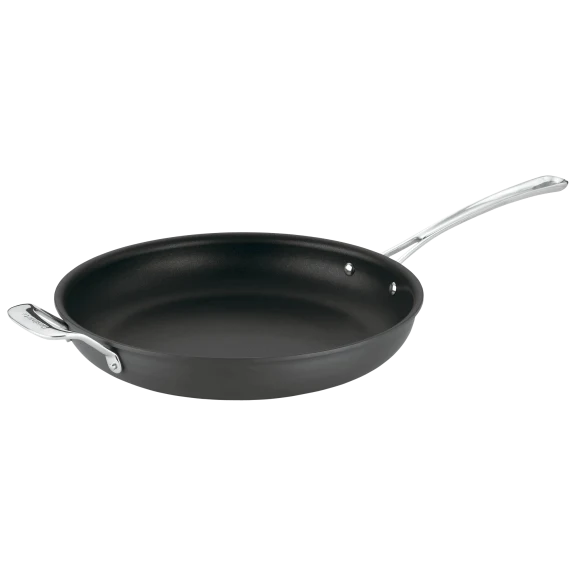 Cuisinart Contour Hand Anodized 12-Inch Skillet with Helper Handle