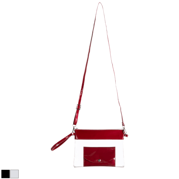 East Bank Designs Clear Crossbody Purse with Wallet