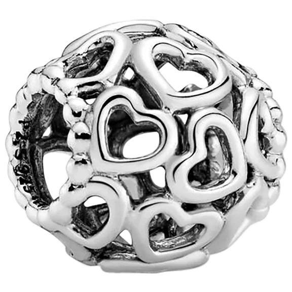 Pandora Openwork Heart Charm Bracelet