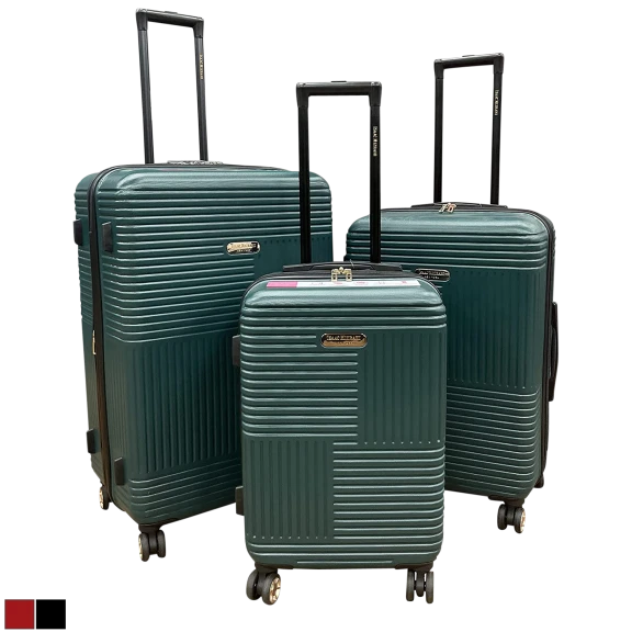 Isaac Mizrahi Putnam 3-Piece Hardside Spinner Luggage Set