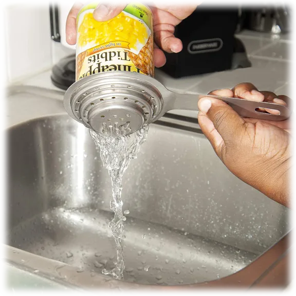 Universal Stainless Steel Can Strainer