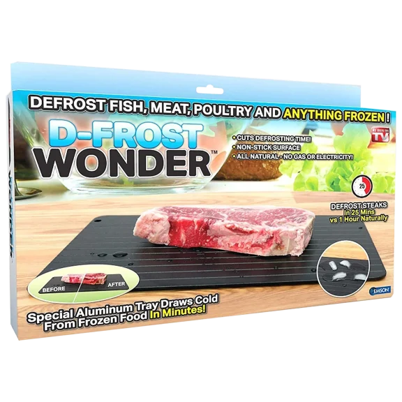 As Seen On TV D-Frost Wonder Quick Defrosting Tray
