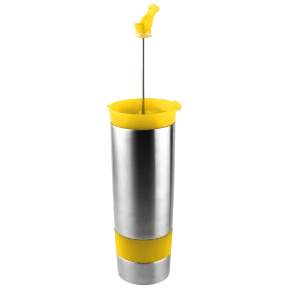 Asobu 16oz Vacuum Insulated Coffee Press Travel Cup (NOT FOR CUTTING PIZZA)