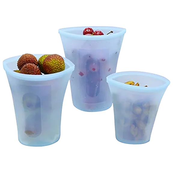 3-Pack: Silicon Cups