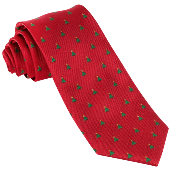 Galleria John William Christmas Tree Tie