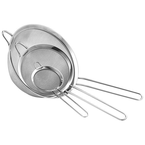 3-Pack: Cuisinart Mesh Strainers
