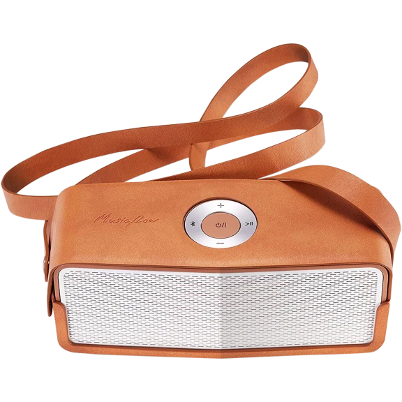 LG Music Flow P5 Portable Bluetooth Speaker with Leather Strap Case