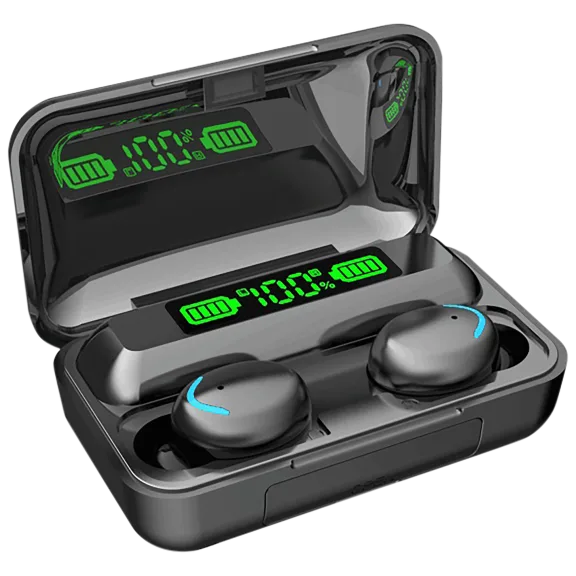 Santana Rio True Wireless Stereo Earbuds with Power Bank Charging Case