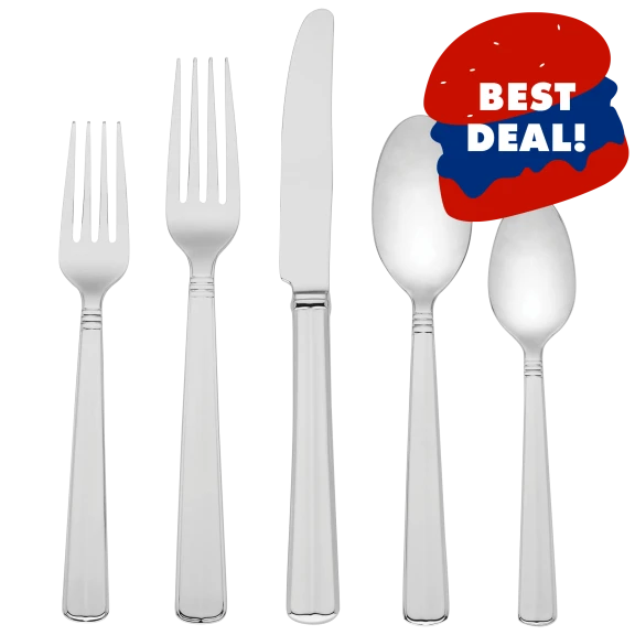 Lenox Ballard Court 30-Piece 18/10 Flatware Set
