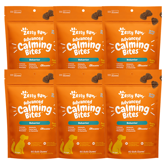 360-Pack: Zesty Paws Advanced Calming Bites with Melatonin
