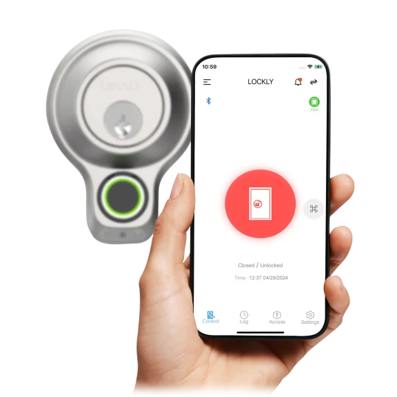 Lockly Flex Touch Smart Lock with Fingerprint Recognition