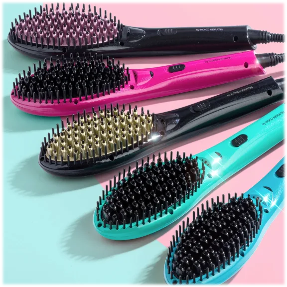 STYLIT Ionic Straightening Brush by Koko Keratin