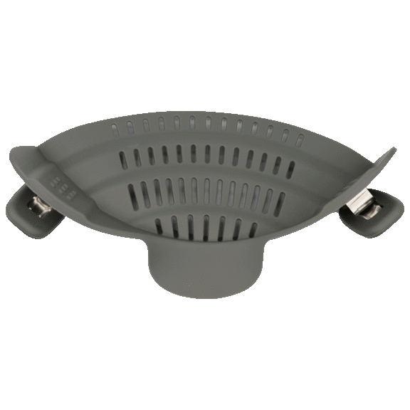 Cheer Collection Silicone Snap on Pot Strainer