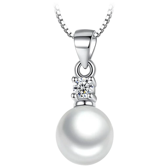 Hollywood Sensation Pearl Pendant Necklace