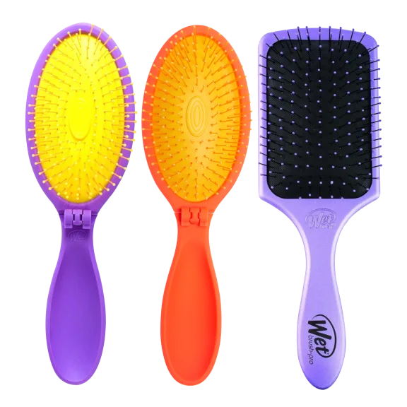 3-Pack: Wet Brush Pop and Paddle Bundle