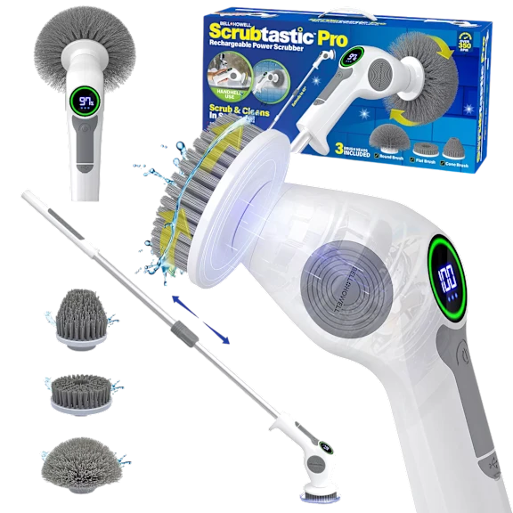 Bell + Howell Scrubtastic Pro Multi-Purpose Surface Scrubber