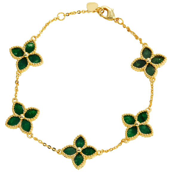 Savvy Cie 18K Gold Vermeil Bracelet
