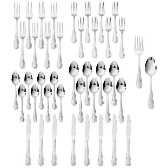 Pfaltzgraff Nouveau 42 Piece Flatware Set