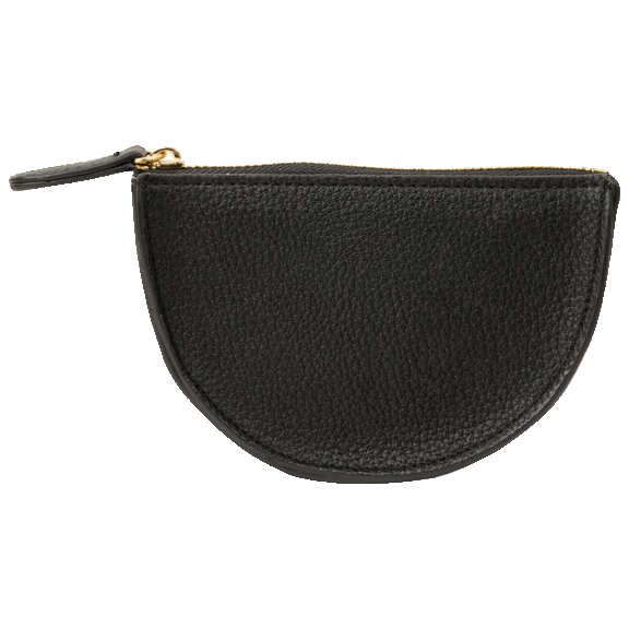Neiman Marcus Pebble Half Circle Coin Purse