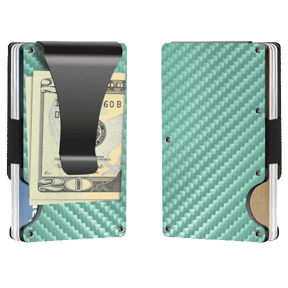 Ciana Minimalist Wallet with Money Clip & RFID Protection