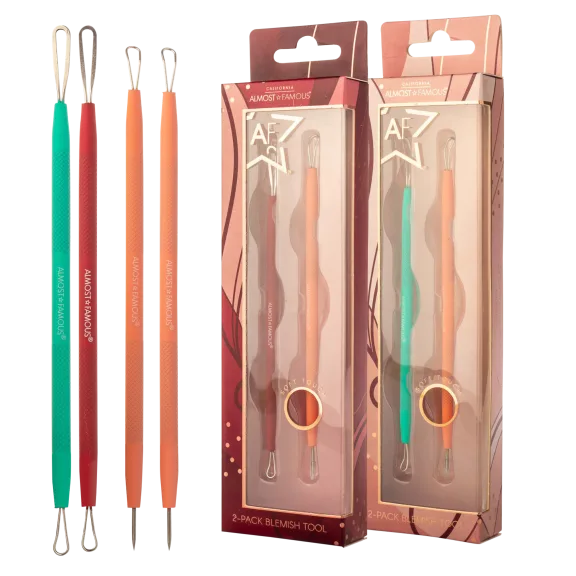4-Pack: Almost Famous Beauty Extraction Blemish Tools