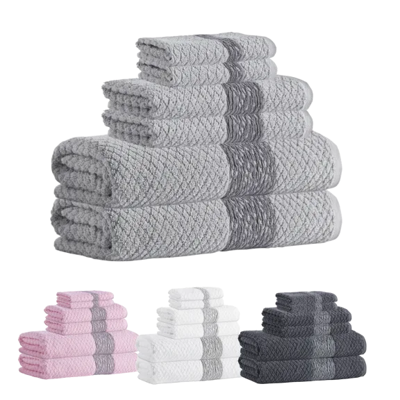 Enchante Home 6-Piece Anton Towel Set