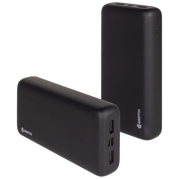 2-Pack: Griffin 20,000mAh USB-C Power Banks