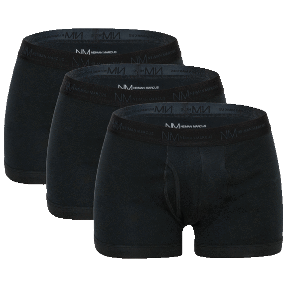 Neiman Marcus Men's 3 or 6 Pack Boxer Cotton Stretch Briefs