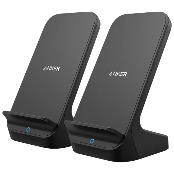 2-Pack: Anker PowerWave 7.5W Fast Wireless Charging Stand
