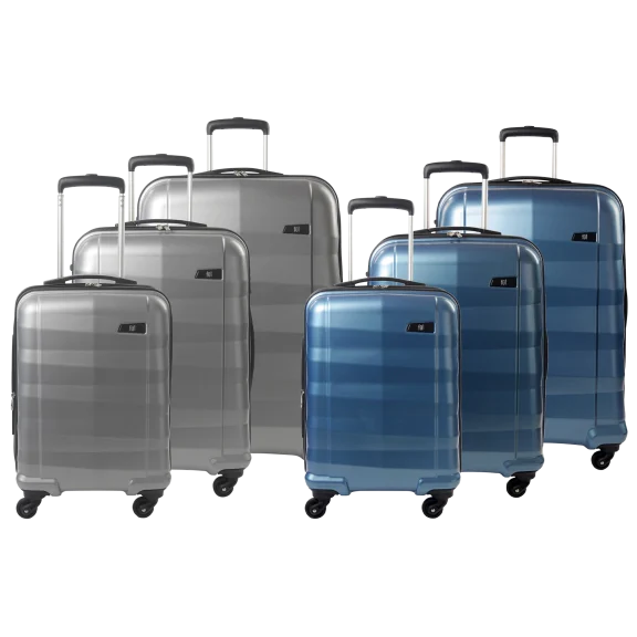 Ful Radiant Hardsided 3-Pc Luggage Set with TSA Locks & USB Port