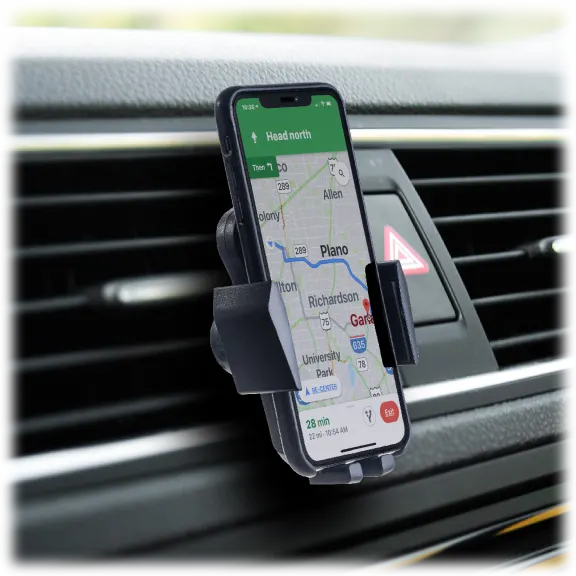 CobaltX Universal Car Vent Mount with Leather Accent