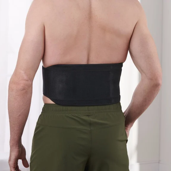 The Heated Vibration Therapy Compression Back Wrap