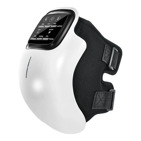 Pokytcox Cordless Adjustable Temperature Heat & Vibration Knee Massager