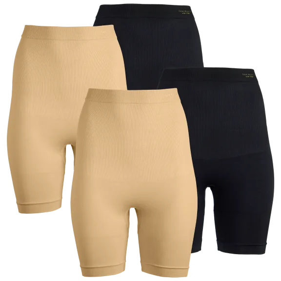 4-Pack: Isaac Mizrahi High Waisted Shapewear
