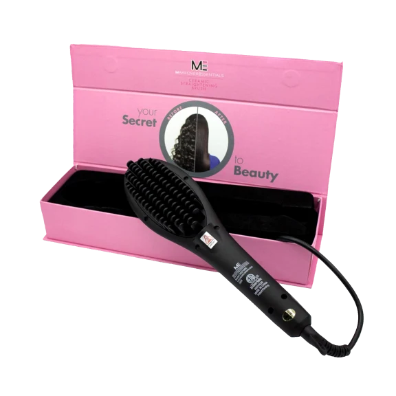 MakeOver Essentials Ceramic Straightening Hair Brush