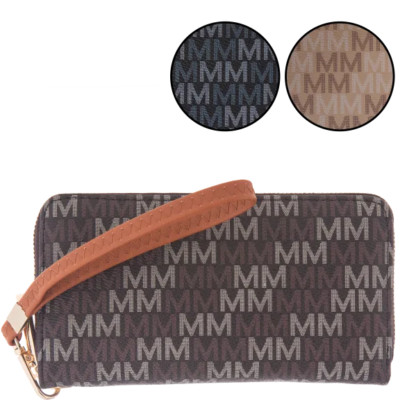 Patterned Wallet-Wristlet by Milan Imports