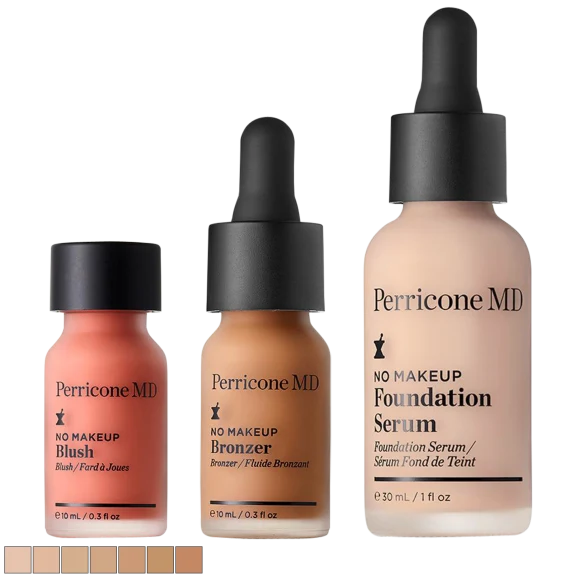 Perricone MD No Makeup Foundation, Bronzer & Blush