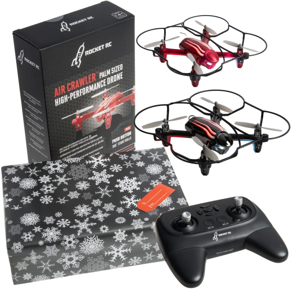 Rocket RC Gift Wrapped Air Crawler High Performance Indoor/Outdoor Drone