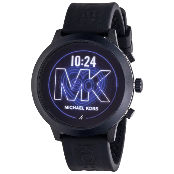 Michael Kors Access Black Silicone Ladies Touchscreen Smartwatch
