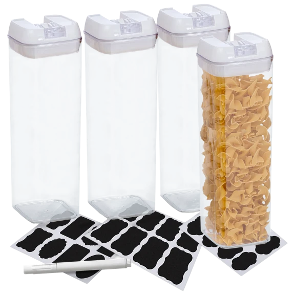 4-Piece: Cheer Collection 1.9L Food Storage Containers