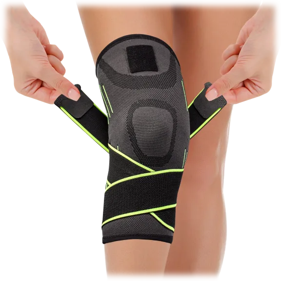 Trend Vision Menthol Compression Knee Wrap with Adjustable Straps